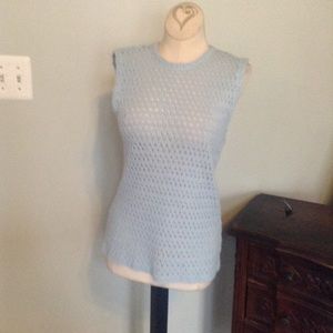 Vintage 60's Knit Sleeveless Top/she'll